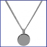 Schmuckanh?nger Rund silber