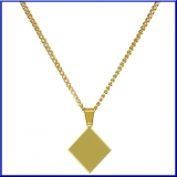 Schmuckanh?nger Karo gold