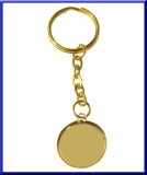 Schl?sselanh?nger Rund gold