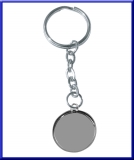 Schl?sselanh?nger Rund silber