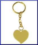Schl?sselanh?nger Herz geschwungen gold