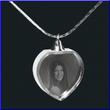 Glasschmuckanh?nger Herz