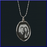 Glasschmuckanh?nger Oval