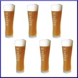 Weizenbierglas 6er-Set