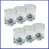 Trinkglas L Bodengravur 6er-Set