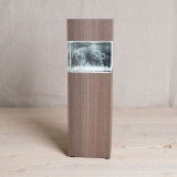 Leuchtstele f?r Mega Querformat Braun