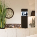 Leuchtstele f?r Giga Querformat Schwarz