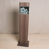 Leuchtstele f?r Big Block Querformat Braun