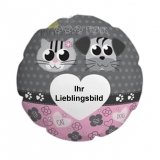 Hund und Katzen Kissen