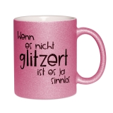 Glitzertasse SPARK