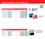 Printer Line Standard und  Green Line COLOP