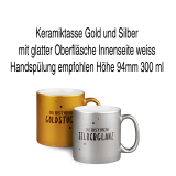 Tasse Gold Silber