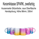 Glitzer Spark zweifarbig