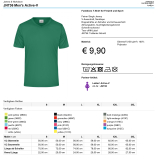 JN736 Mens Active V Tee