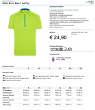 JN514 Bike Shirt Half Zip