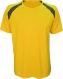 Men´s Crew Neck T contrast sports