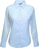 Ladies Long Sleeve Poplin Shirt