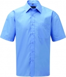 OR935M_Popeline-Hemd , kurzarm aus Baumwollmischgewebe