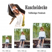 Kuscheldecke mit vollfl?chigem Druck