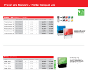 Printer Line Standard und  Green Line COLOP