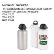 Aluminium Trinkflasche