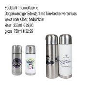 Edelstahl Thermoflasche