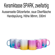 Glitzer Spark zweifarbig
