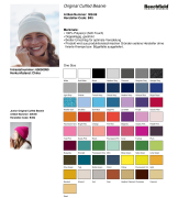 B45 Beanie mit Umschlag