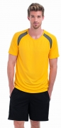 Men´s Crew Neck T contrast sports