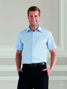 Oxford-Hemd , kurzamr 923M