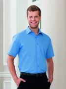 OR935M_Popeline-Hemd , kurzarm aus Baumwollmischgewebe
